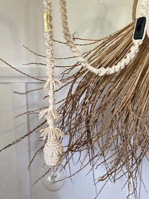 Delany macrame light