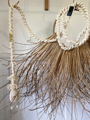 Delany macrame light